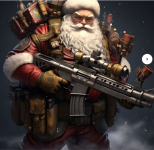 Screenshot 2025-12-25 at 15-58-07 tactical christmas santa claus holiday print Poster for Sale...png