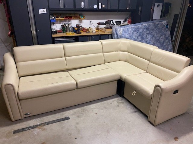 Flexsteel Rv L Shaped Couch With Bed